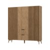 Šatní skříň Entsian, dub artisan