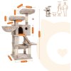 Kočičí strom škrabadlo 135 cm béžový