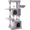 Kočičí strom škrabadlo 120 cm šedý