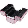kosmetický kufřík růžový 3