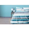 Povlečení VIOLI modré pruhy 140 x 200 cm