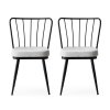 Set židlí YILDIZ černý