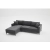 Rohová sedací souprava BERLIN L antracit