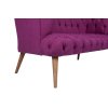 Pohovka dvoumístná WEST MONROE fialová