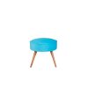 Taburet BOYCE tyrkysový