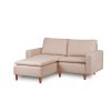 Rohová sedací souprava LUNGO MINI krémová