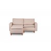 Rohová sedací souprava LUNGO MINI krémová