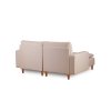Rohová sedací souprava LUNGO MINI krémová