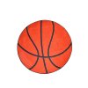 Kulatý koberec (200 cm) BASKETBALL basketbalový míč