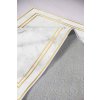 Koberec (60 x 100) HMNT594 bílý mramor se zlatem