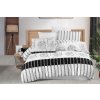 Povlečení na dvoulůžko SIERRA bílé a černé