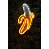 Nástěnná LED dekorace BANANA oloupaný banán