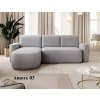 Rohová sedací souprava AURUMM, levá variata