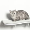 Nástěnný pelíšek pro kočky WAVE 53 x 28 x 21 cm šedá