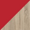 Červená;Dub sonoma
