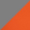 Šedá+oranžová