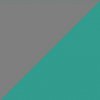 Šedá+tyrkysová