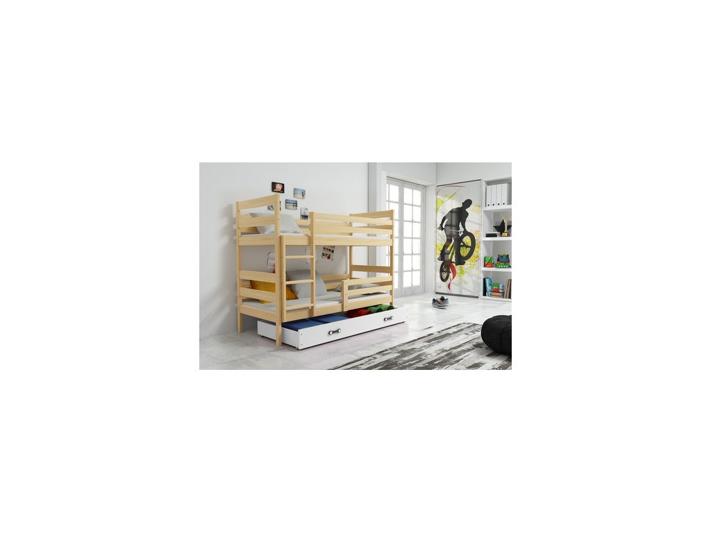 Dětská patrová postel ERYK 200x90 cm