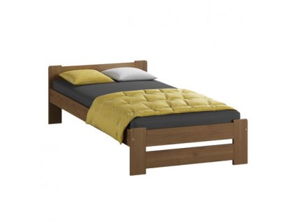 Vyvýšená masivní postel Euro 80x200 cm včetně roštu