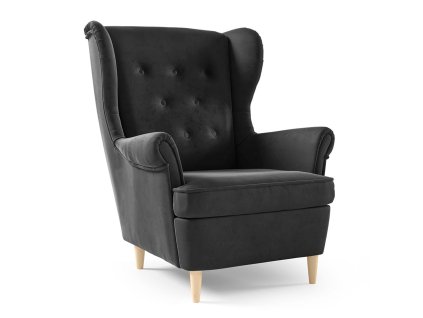 Křeslo 190 VICTORIA (Barevná varianta Černá)