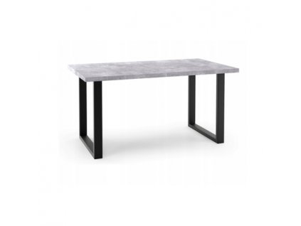 Jídelní stůl BOLO - beton/černá