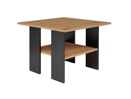 Konferenční stolek MODERNA - dub artisan/černá