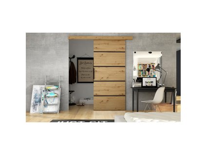 Posuvné Dveře LEO VI (Barevná varianta Dub artisan)