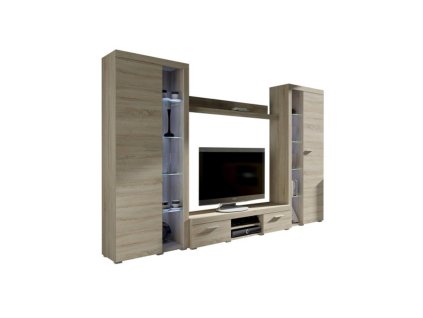 Obývací stěna OLIMP XL dub sonoma