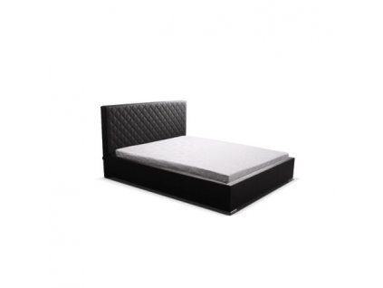 Čalouněná postel NEVADA černá rozměr 160x200