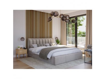 Čalouněná postel MOON rozměr 80x200 cm