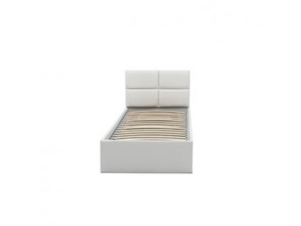 Čalouněná postel MONOS II bez matrace rozměr 90x200 cm - Eko-kůže