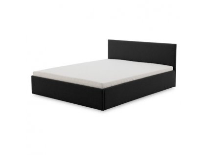 Čalouněná postel LEON s pěnovou matrací rozměr 160x200 cm