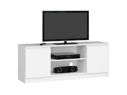 szafka rtv k140 2d 1p biala