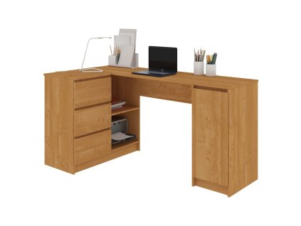 biurko narozne b20 clp 155cm olcha lewe