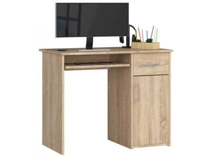 biurko pin sonoma wolnostojace