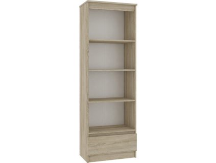 regal r 60cm clp 1 szuflada 4 polki dab sonoma