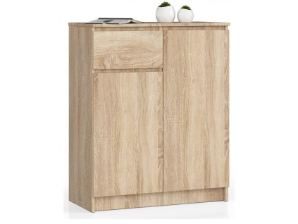 komoda k80 2 drzwi 1 szuflada dab sonoma
