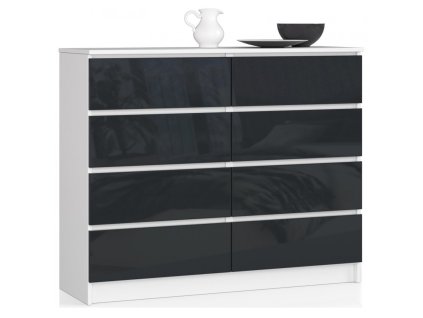 komoda k120 8 szuflad akryl grafit wysoki polysk 20210610 141727