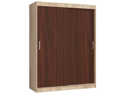 szafa przesuwna 150cm clp mono sonoma wenge