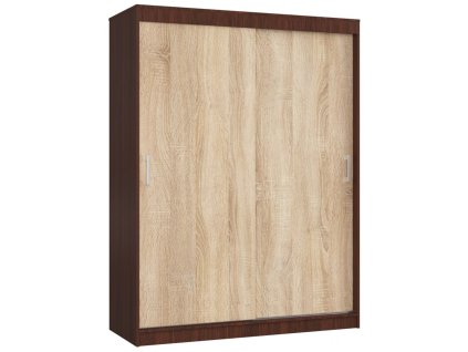 szafa przesuwna 150cm clp mono wenge sonoma