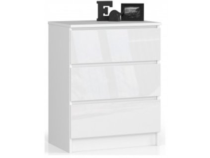 szafka nocna komoda 60cm cl3 biala 2