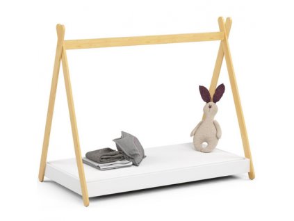 Dětská postel GEM 180x80 cm - bílá