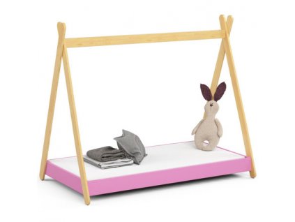 Dětská postel GEM 180x80 cm - růžová