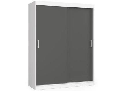 szafa przesuwna 150 cm clp mono biala grafit szary 20230224 143407