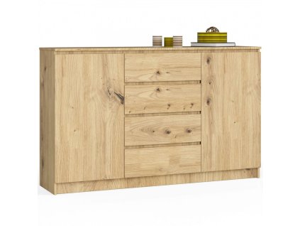 Komoda K140 2D4SZ - dub artisan