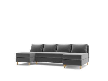 Rozkládací sedací souprava VERO (Barevná varianta Šedá)