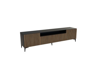 rtv 01 czarny front ryflowany