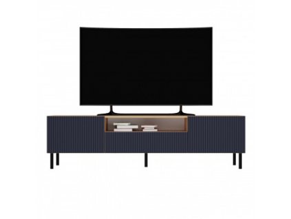 Televizní stolek RTV Kama 160/slim - dub artisan/černá