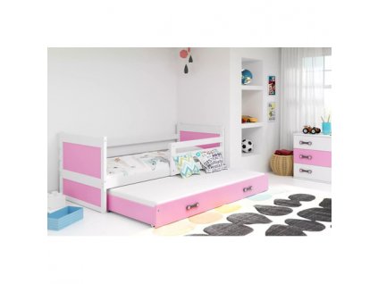 Dětská postel s výsuvnou postelí RICO 200x90 cm