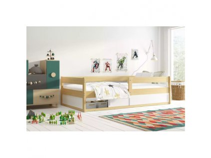 Dětská postel HUGO 80x160 cm - borovice